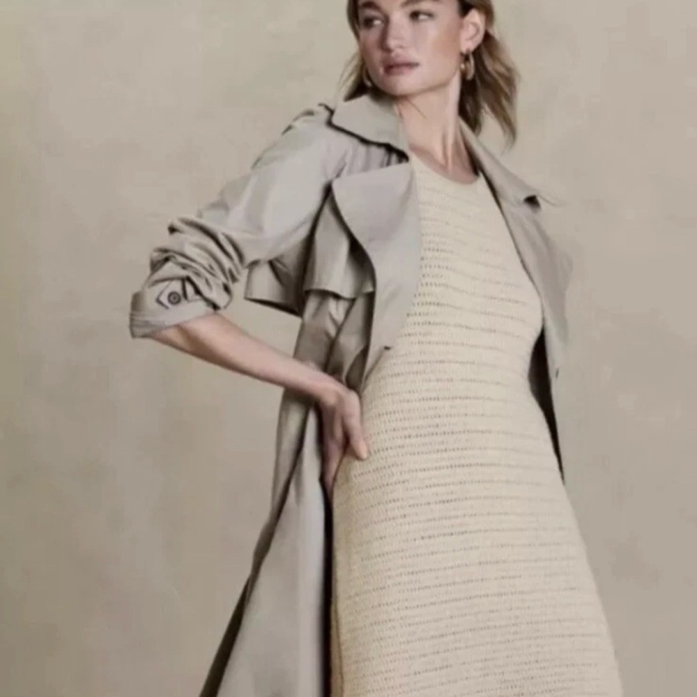 Banana Republic NWOT dress/swim cover crochet size XL